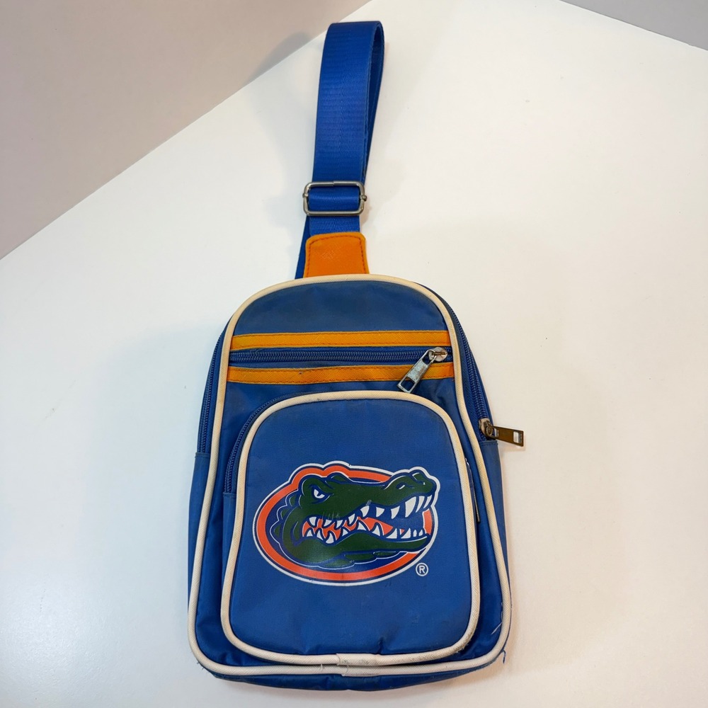 Florida Gators Little‎ Earth Sling Bag Small Blue NCAA Crossbody READ